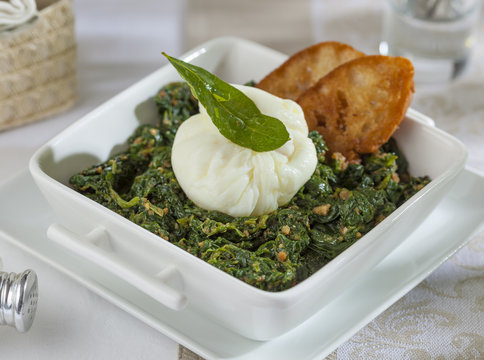 Spinach dish