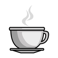 delicious cup coffee icon vector illustration design