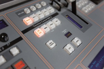 Broadcast studio video and audio switcher mixer