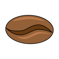 coffee seed isolated icon vector illustration design
