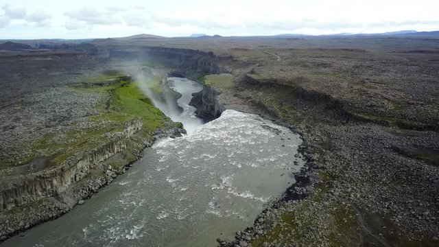 Island Dettifoss Wasserfall