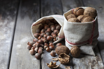 fındık ve ceviz meyveleri