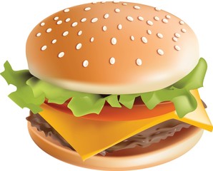 Fastfood hamburger