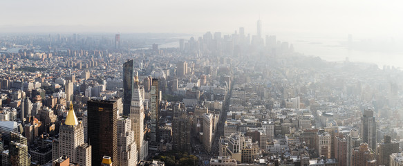 Manhattan viewed from Empire State Buildig