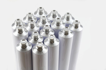 new tubes of aluminum compressible for beauty and pharmaceutical industry