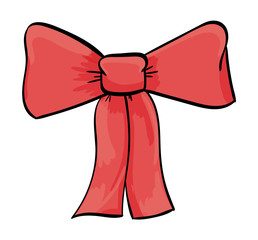 Red Decorative Bow