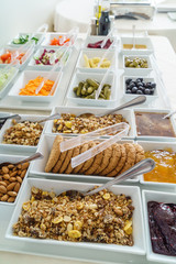 catering buffet table