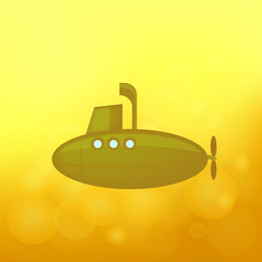 Yellow submarine sails