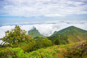 Naklejka premium Visiting Sao Nicolau in Cape Verde - Africa