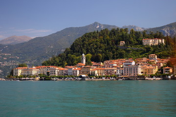Fototapeta premium Lac de Côme, Italie, Bellagio, Lenno, Tremezzo, Varenna, 