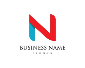 N Letter Logo Business