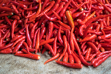 Red Peppers at the Market