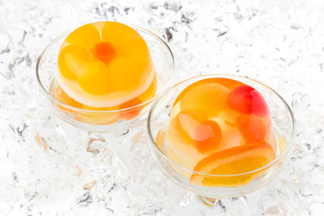 フルーツゼリー　Fruit jelly