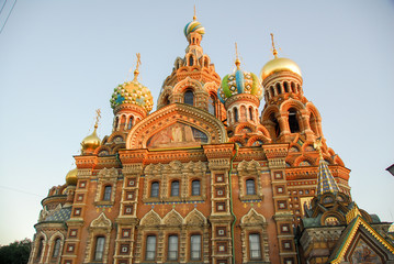 Obraz premium Church of the Savior on Spilled Blood - Saint Petersburg, Russia