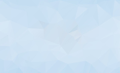Blue Light Polygonal Mosaic Background, Vector illustration, Business Design wall background with vignette