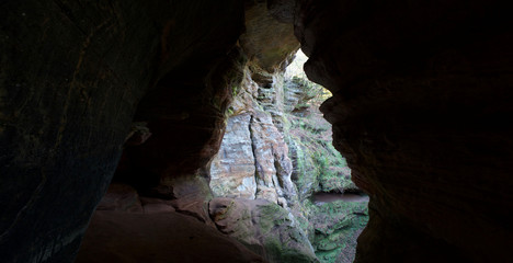 Panoramic Rock Formation