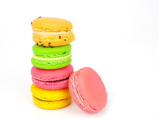 colorful macaroons