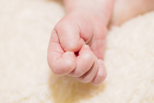 Gentle baby handle in blur