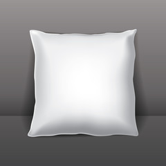 Vector white pillow or packaging