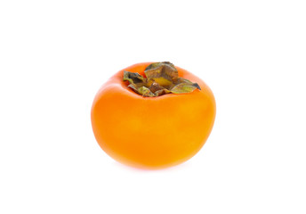 Persimmon on a white background