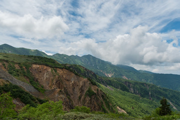 白山　別山方面