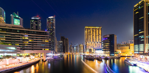 Dubai Marina cityscape , UAE