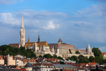 Obraz premium City Of Budapest Buda Cityscape in Hungary