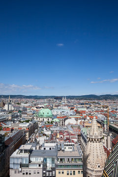 City of Vienna Cityscape in Austria