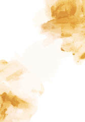 Abstract vector pastel watercolor background for greeting cards and banners. Pink gold scale.