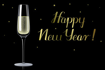 Happy New Year - illustration