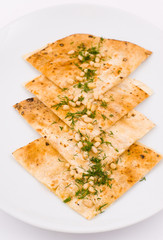 lavash, wheat bread