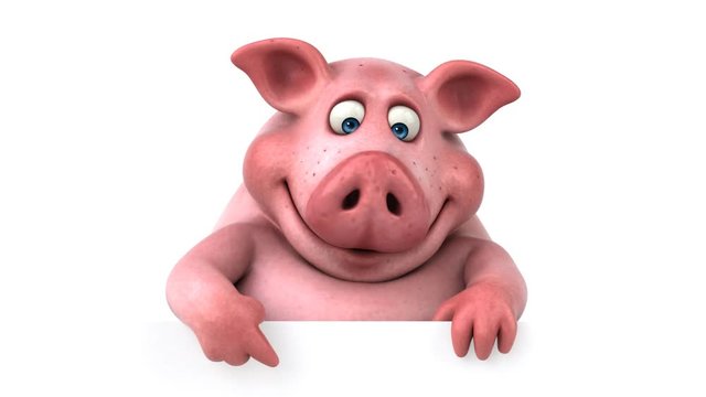 Fun pig - 3D Animation