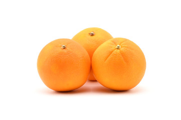 Orange on a white background.Natural.For Isolation.