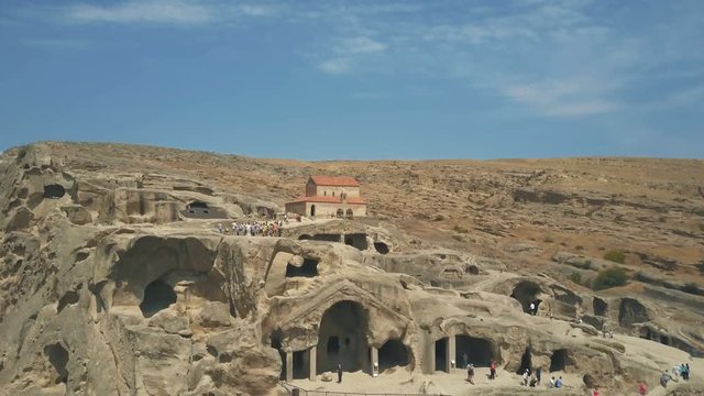 10 August, 2017 - Uplistsikhe, an ancient rock-hewn town near Gori in Georgia