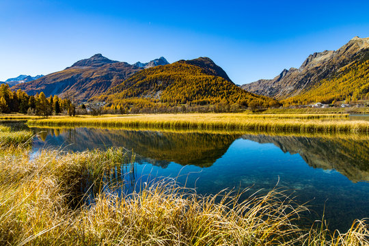 autumn in engadin