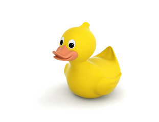 Rubber duck with clipping path