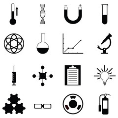 lab icon set - 180423620