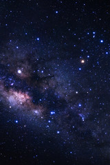 Fototapeta premium Milky way galaxy with stars and space dust in the universe