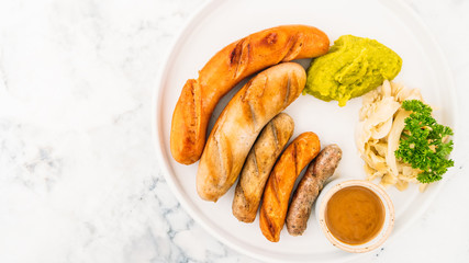 Mixed sausage
