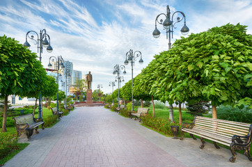 Square named after Heydar Aliyev