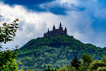 Blick auf die Burg Hohenzollern