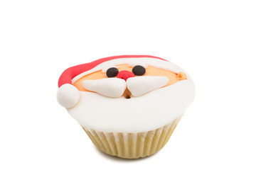 christmas muffins isolated