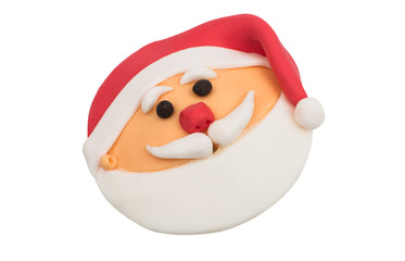 christmas muffins isolated