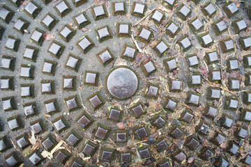 manhole cover Texture or background