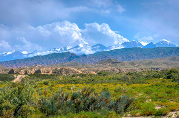 Landscapes of Kyrgyzstan