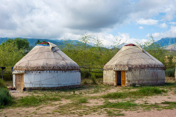 Yurt, a nomad house