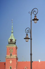Fototapeta na wymiar Warsaw Castle