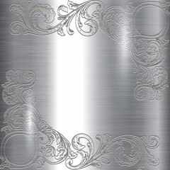 Abstract engraving decorative background.