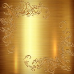 Abstract engraving decorative background.