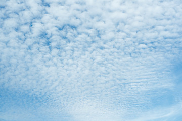 Blue sky with clouds